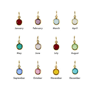Moon & Lola Swarovski Crystal Birthstone Charm