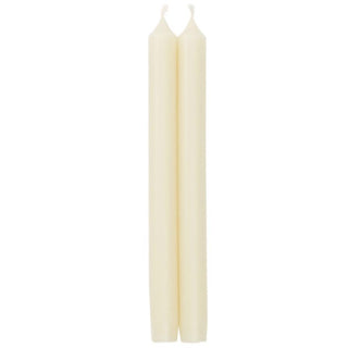 Caspari Duet Taper Candles - Ivory
