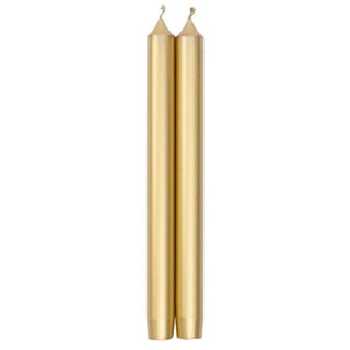 Caspari Duet Taper Candles - Gold