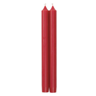 Caspari Duet Taper Candles  - Red (12 in.)