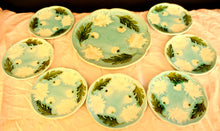 Load image into Gallery viewer, Majolica Turn of the Century German plates set of 8 - Chestnut Lane Antiques &amp; Interiors - 2
