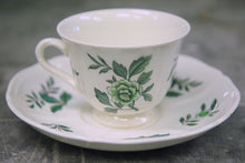 Load image into Gallery viewer, Wedgwood Green Leaf Cup and Saucer - Chestnut Lane Antiques &amp; Interiors - 4
