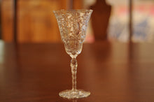 Load image into Gallery viewer, Vintage Rock Sharpe Pattern Claret Wine Glass - Chestnut Lane Antiques &amp; Interiors - 2
