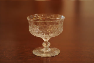 Vintage Rock Sharpe Pattern Low Sherbet Glass - Chestnut Lane Antiques & Interiors - 2