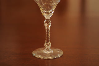 Vintage Rock Sharpe Pattern Water Goblet - Chestnut Lane Antiques & Interiors - 4
