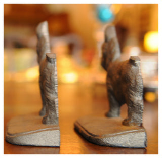 Vintage Cast Iron Scottie Bookends - Chestnut Lane Antiques & Interiors - 3