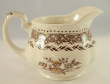 Load image into Gallery viewer, Antique Brown Transferware Pitcher Jug Circa 1890 - Chestnut Lane Antiques &amp; Interiors - 2
