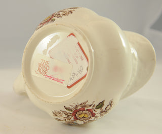 Antique Brown Transferware Pitcher Jug Circa 1890 - Chestnut Lane Antiques & Interiors - 6