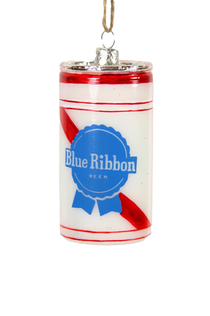 NAME: BLUE RIBBON BEER CAN- Cody Foster Ornament