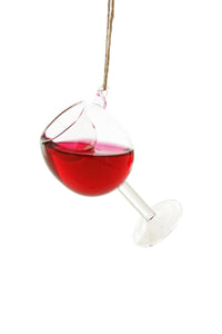 GLASS OF WINE-RED- Cody Foster Ornament