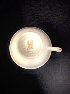 Footed Cup and Saucer