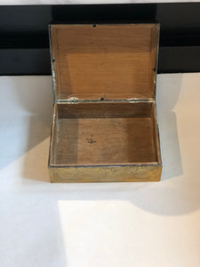 Small Chinese Brass Box Circa 1890's