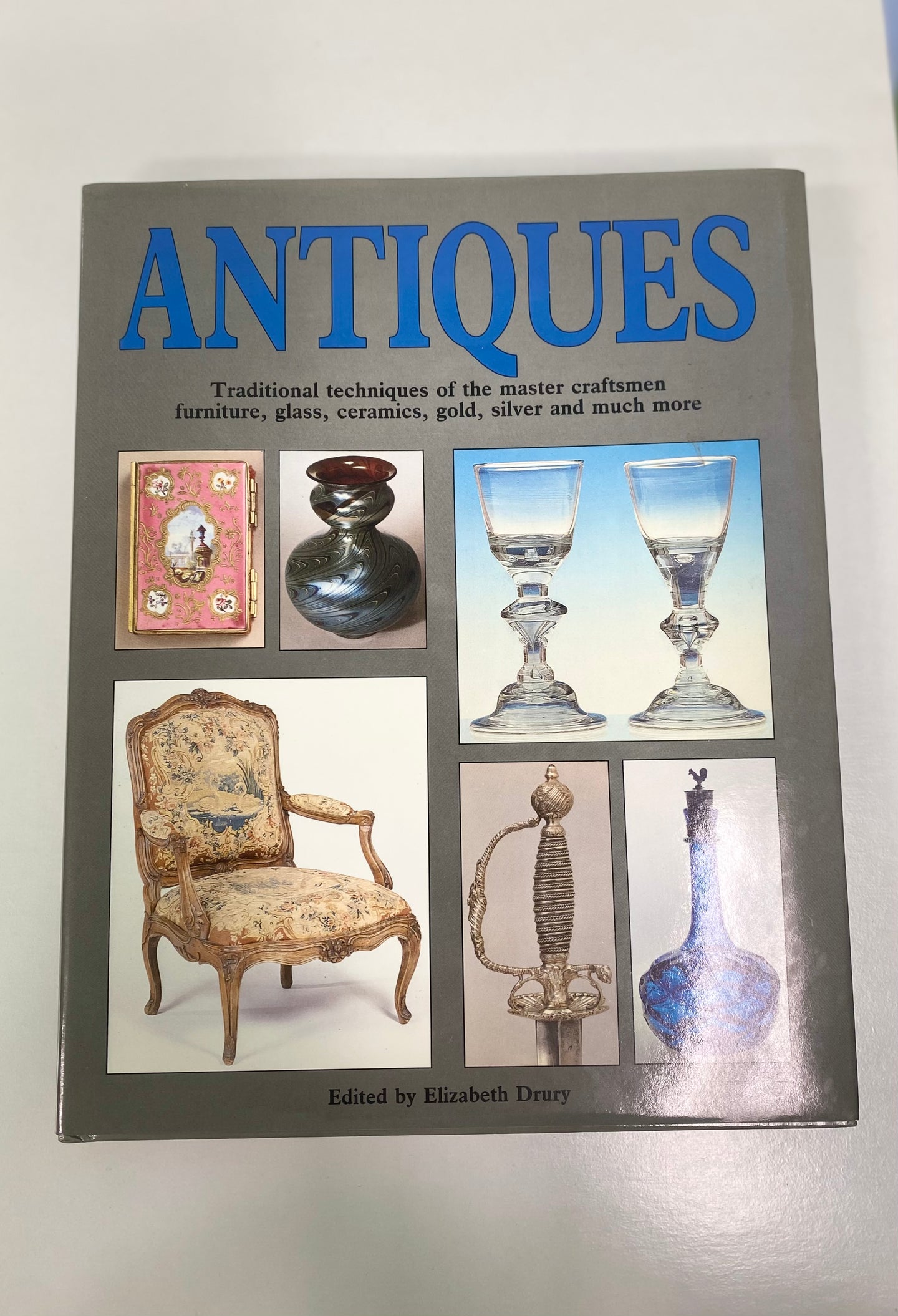 Antiques Book by Elizabeth Drury