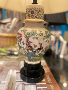 Chinoiserie Bird Lamp