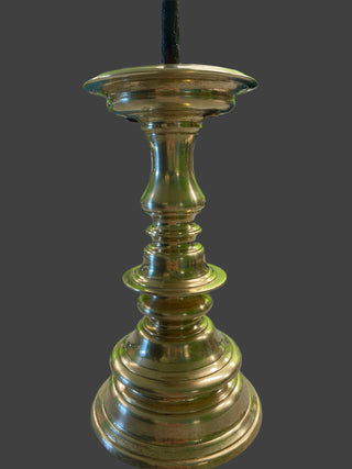 Vintage Metal Craft Pllar Candle Holder