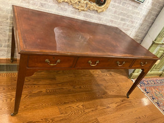 Antique Copy of Winston Churchill Mahogany Desk