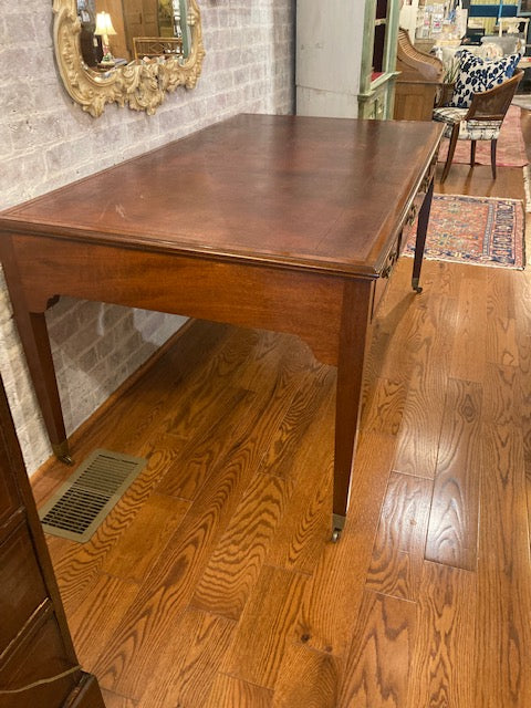 Antique Copy of Winston Churchill Mahogany Desk