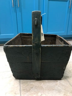 Rare Primitive Painted Bucket