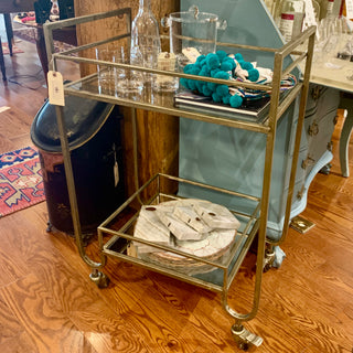 Summit Gold Bar Cart