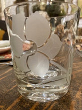 Load image into Gallery viewer, Vintage Glass Etched Rocks or Juice Glasses
