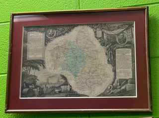 Set of 4 Antique French Maps