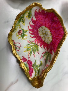 Decoupaged Chesapeake Bay Oyster Dish