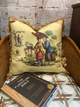 Load image into Gallery viewer, Silk Chinoiserie Pillow
