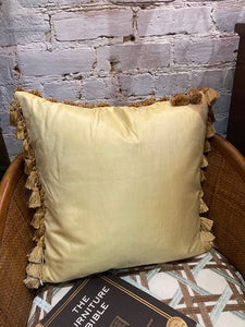 Silk Chinoiserie Pillow