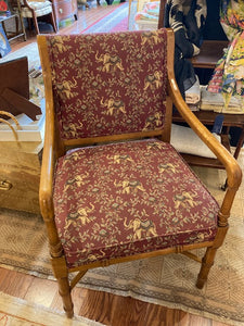 Set of 2 Faux Bamboo Chairs