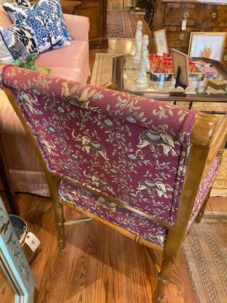 Pair of Faux Bamboo Chairs