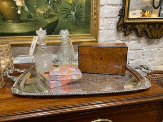 E. G. Webster and Son Silver over Copper Large Tray