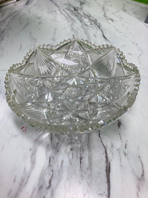 1900's Cut Glass Bowl