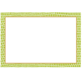Place Cards - Green Lizard - Chestnut Lane Antiques & Interiors