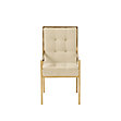 Load image into Gallery viewer, Pair of Velvet &amp; Brass Dining Chairs
