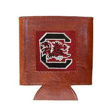 Load image into Gallery viewer, South Carolina (Garnet) Needlepoint Can Cooler
