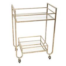 Summit Gold Bar Cart