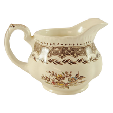 Load image into Gallery viewer, Antique Brown Transferware Pitcher Jug Circa 1890 - Chestnut Lane Antiques &amp; Interiors - 1
