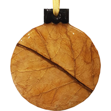 Load image into Gallery viewer, Hand-Crafted Tobacco Leaf Christmas Ornament - Chestnut Lane Antiques &amp; Interiors - 1
