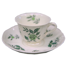 Load image into Gallery viewer, Wedgwood Green Leaf Cup and Saucer - Chestnut Lane Antiques &amp; Interiors - 1

