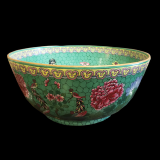 Monumental Straits Porcelain Center Bowl - Chestnut Lane Antiques & Interiors - 1