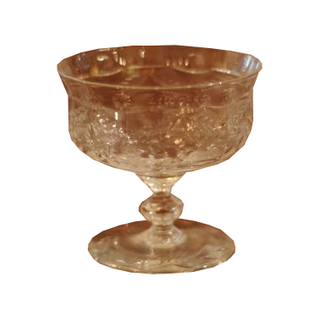 Vintage Rock Sharpe Pattern Low Sherbet Glass - Chestnut Lane Antiques & Interiors - 1