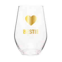 Load image into Gallery viewer, Gold Foil Stemless Wine Glass
