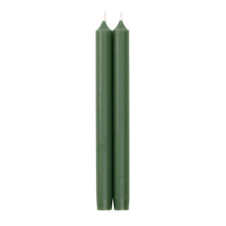Caspari Duet Taper Candles - Hunter Green
