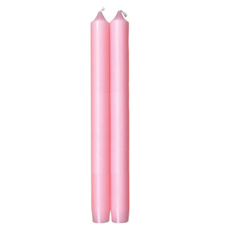 Caspari Duet Taper Candles - Petal Pink