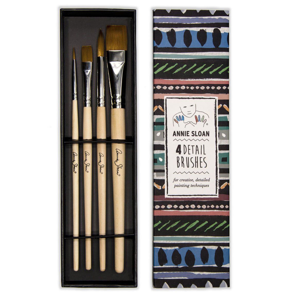 Annie Sloan Set of 4 Detail Brushes