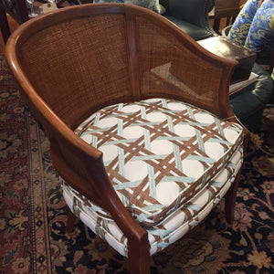 Barrel Back Chair - Chestnut Lane Antiques & Interiors - 4