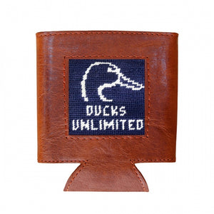 Smathers & Branson Needlepoint Can Cooler - Ducks Unlimited