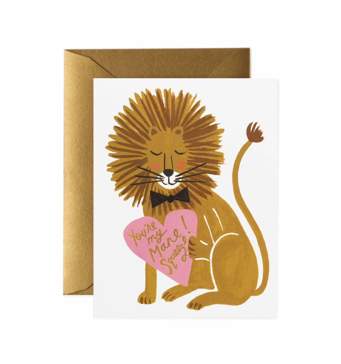 Rifle Paper Co. Greeting Card - Mane Squeeze