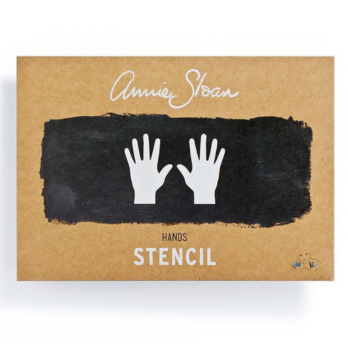 Hands Annie Sloan Stencil - Chestnut Lane Antiques & Interiors - 1