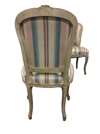 Seven Louis XV Style Dining Room Chairs - Chestnut Lane Antiques & Interiors - 3